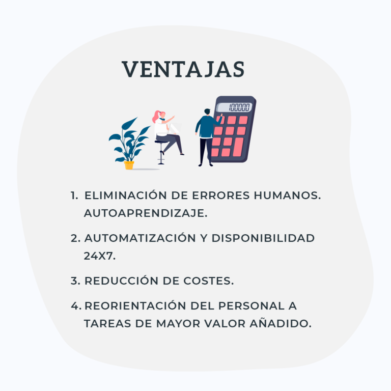 RPA Invoice - Ventajas