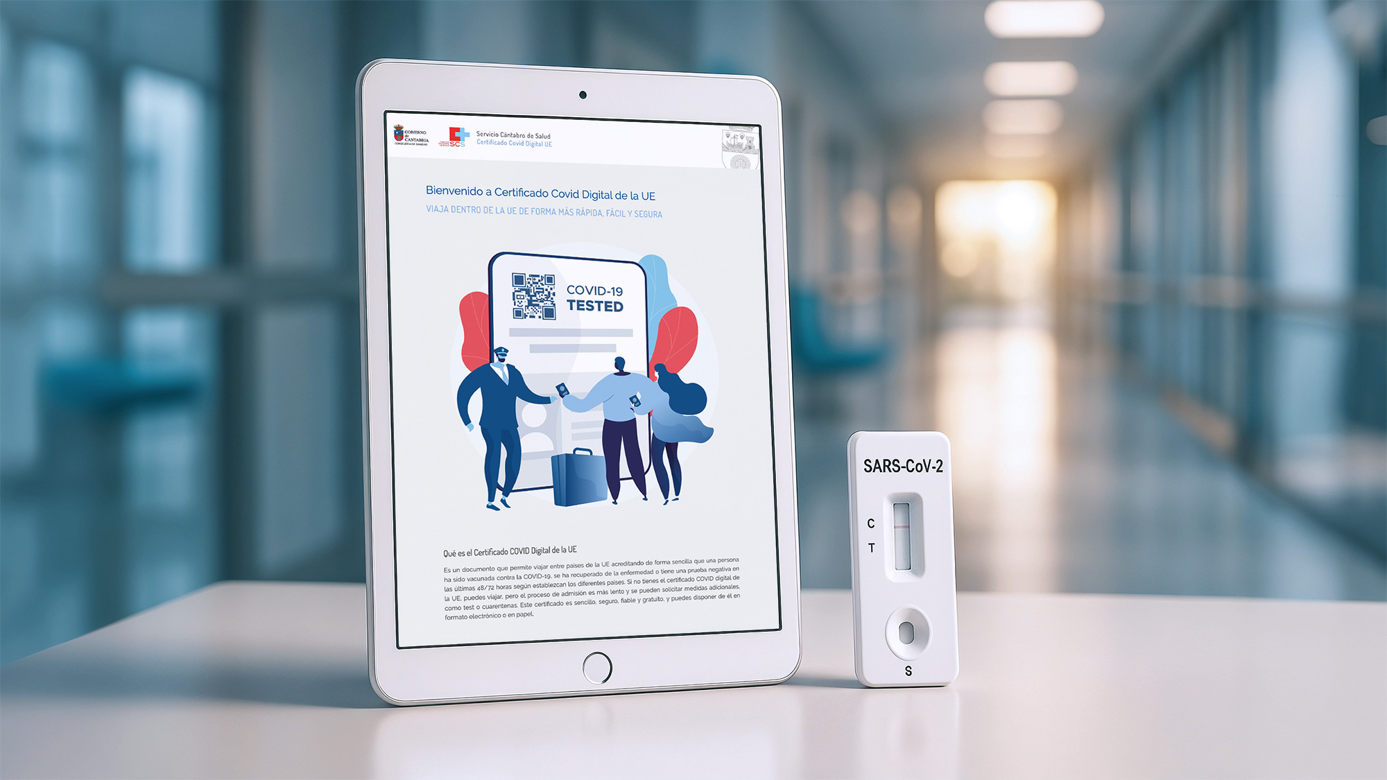 Certificado COVID Digital UE en Cantabria