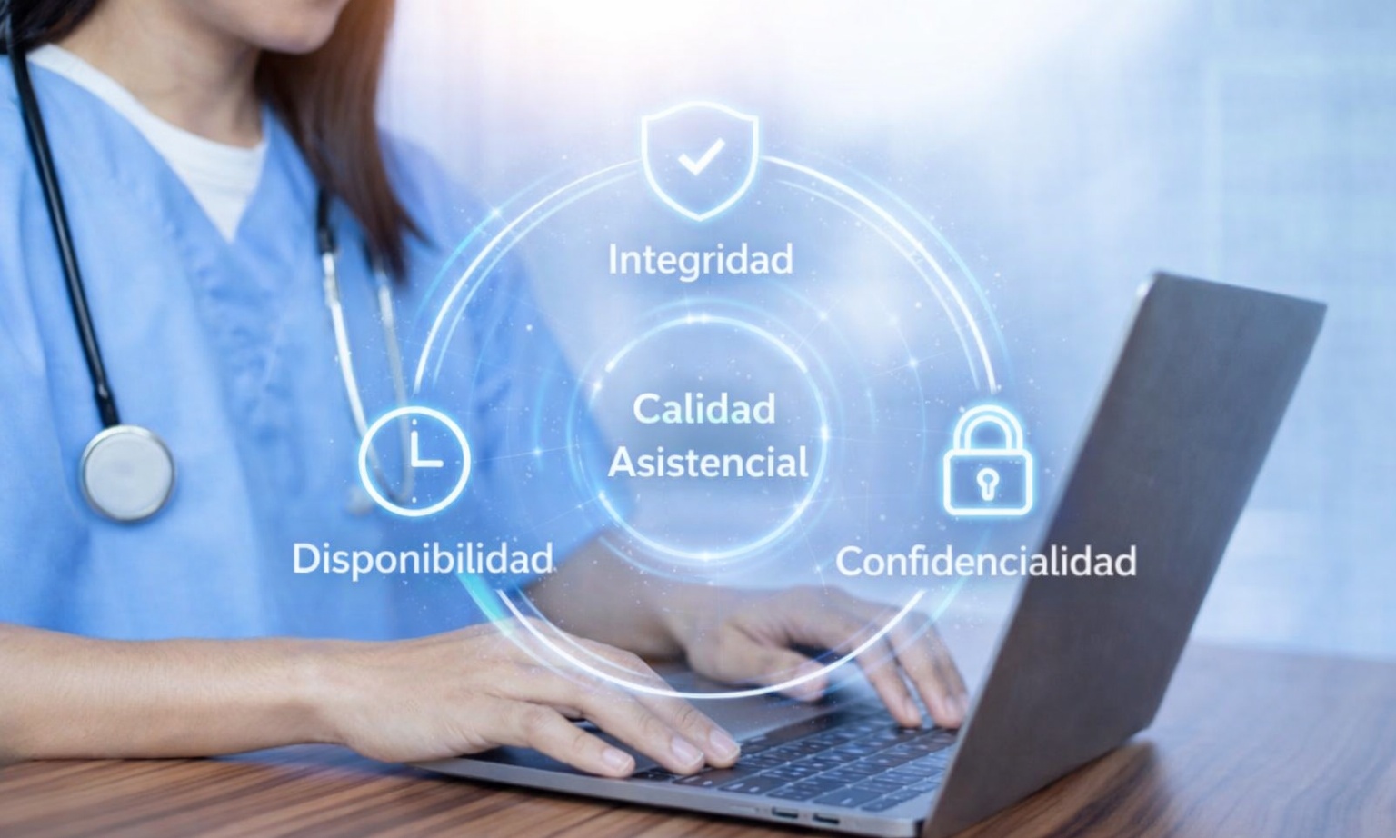 Pilares de ciberseguridad que garantizan calidad en sistemas sanitarios
